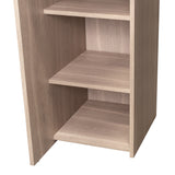 Escritorio en L Baggio Bardolino 130x76.5cm sin Cajones y con Organizador de Libros - Escritorios y Archivadores | Bylmo