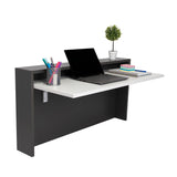 Escritorio London Plomo 100 cm Flotante - Escritorios y Archivadores | Bylmo