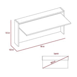 Escritorio London Plomo 100 cm Flotante - Escritorios y Archivadores | Bylmo