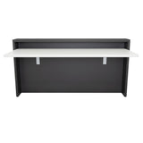 Escritorio London Plomo 100 cm Flotante - Escritorios y Archivadores | Bylmo