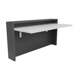 Escritorio London Plomo 100 cm Flotante - Escritorios y Archivadores | Bylmo