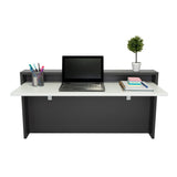 Escritorio London Plomo 100 cm Flotante - Escritorios y Archivadores | Bylmo