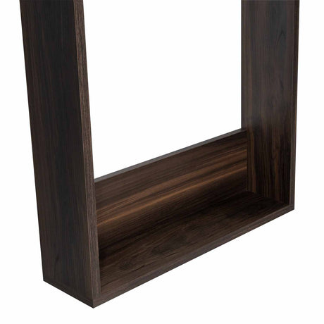 Escritorio Office Habano 120x103.5cm Con Un Cajón y con Organizador de Libros - Escritorios y Archivadores | Bylmo