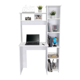 Escritorio Versalles Blanco 98.5x162.5cm sin Cajones - Escritorios y Archivadores | Bylmo