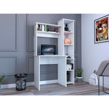 Escritorio Versalles Blanco 98.5x162.5cm sin Cajones - Escritorios y Archivadores | Bylmo