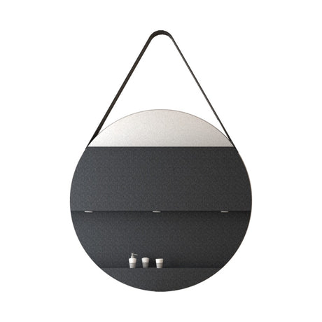 Espejo de Pared Persa Plateado 60x60cm Redondo sin Marco - Espejos Decorativos | Bylmo