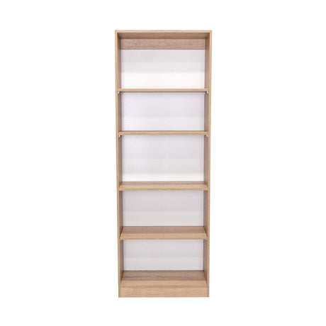 Estantería Home Macadamia 63x181cm con Cinco Compartimientos - Bibliotecas y Estanterías | Bylmo