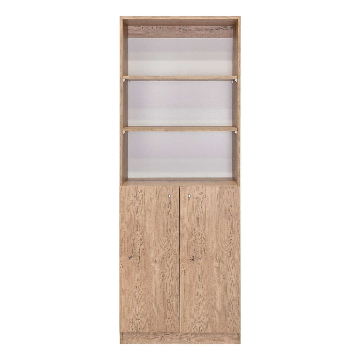 Estantería Home Macadamia 63x181cm con Tres Compartimientos - Bibliotecas y Estanterías | Bylmo