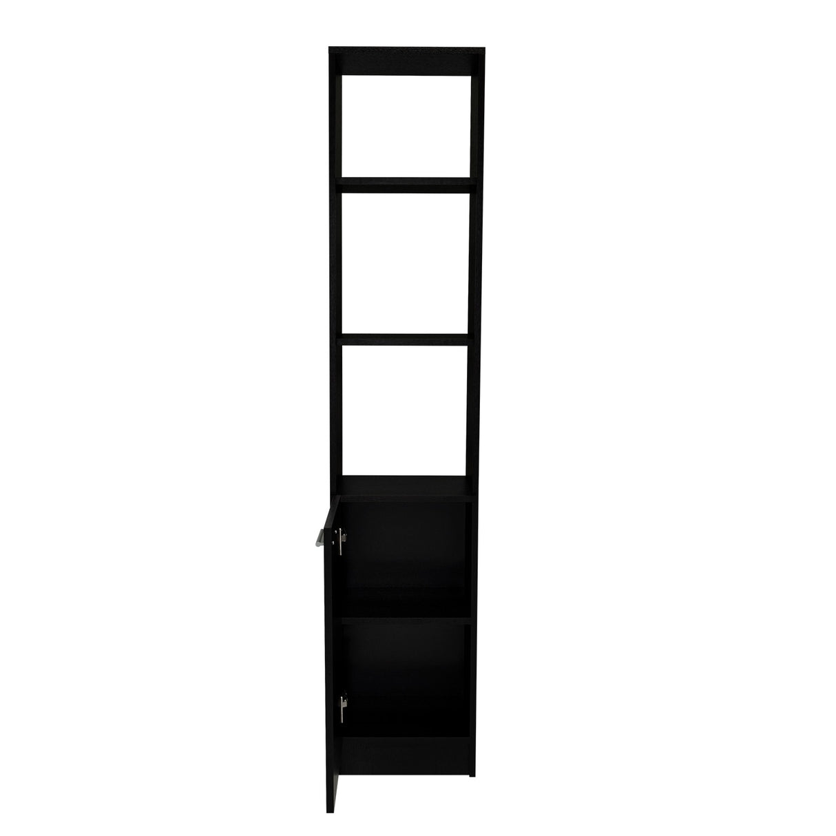 Estanteria de Baño Shen Wengue 33 cm con Una Puerta y Entrepaños - Gabinetes | Bylmo