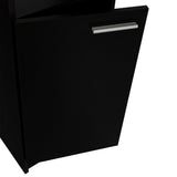 Estanteria de Baño Shen Wengue 33 cm con Una Puerta y Entrepaños - Gabinetes | Bylmo