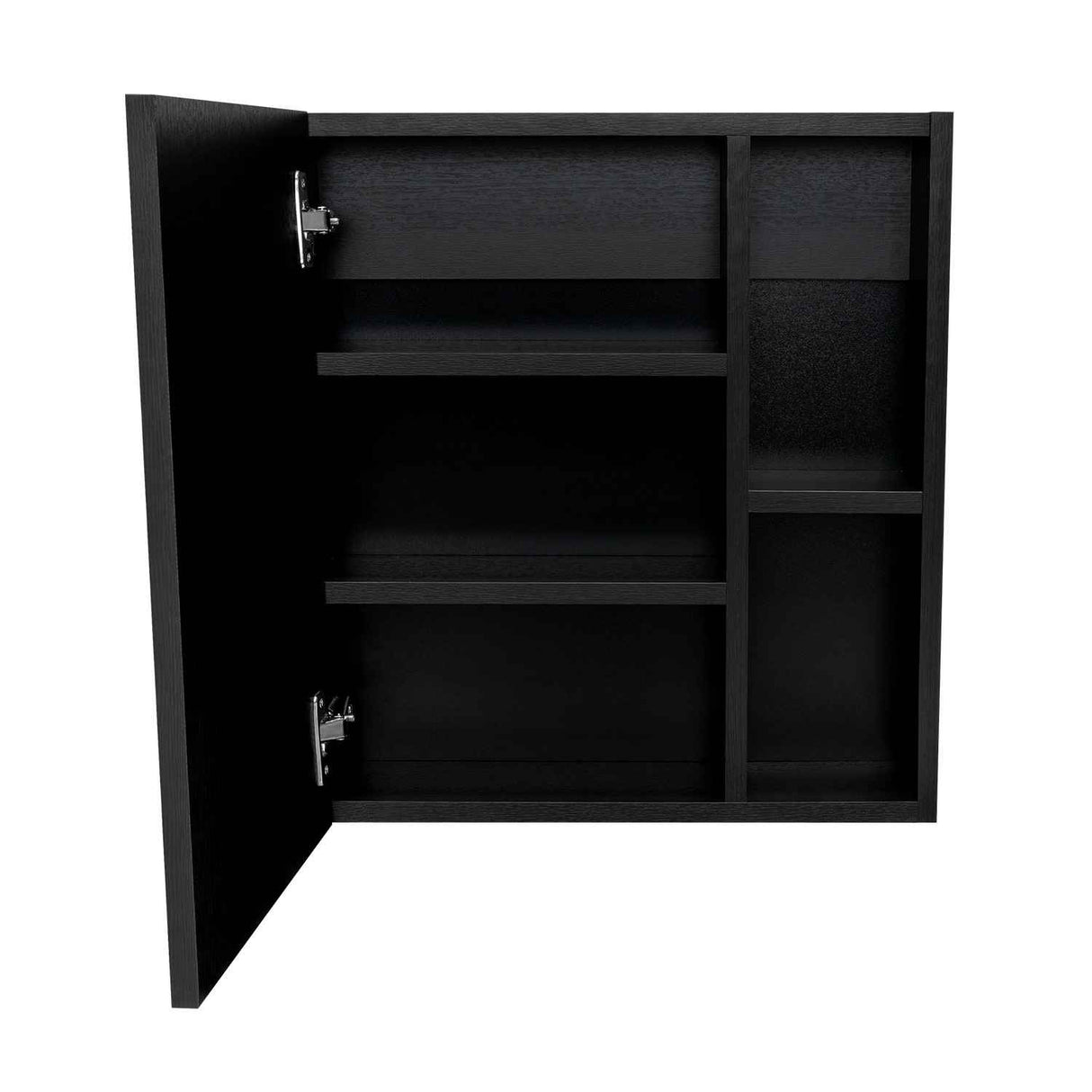 Gabinete de Baño Labelle Wengue 45x49.7cm Cuadrado con Espejo y con Tres Entrepaños - Gabinetes de Baño | Bylmo