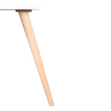 Mesa de Centro Blanco 40x50cm Triangular con Patas - Mesas | Bylmo