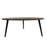 Mesa de Centro Tik Bellota 90 cm Redonda con Patas Metálicas - Mesas de Centro | Bylmo