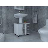 Mueble para Lavamanos Bath Blanco 50x55cm Individual sin Lavamanos con Una Puerta