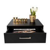 Mesa de Centro Beijing Wengue 60x26.3cm Rectangular con Patas y con Compartimientos - Mesas | Bylmo