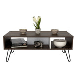 Mesa de Centro Vassel Habano 101.1x40cm Rectangular Con Patas - Mesas | Bylmo