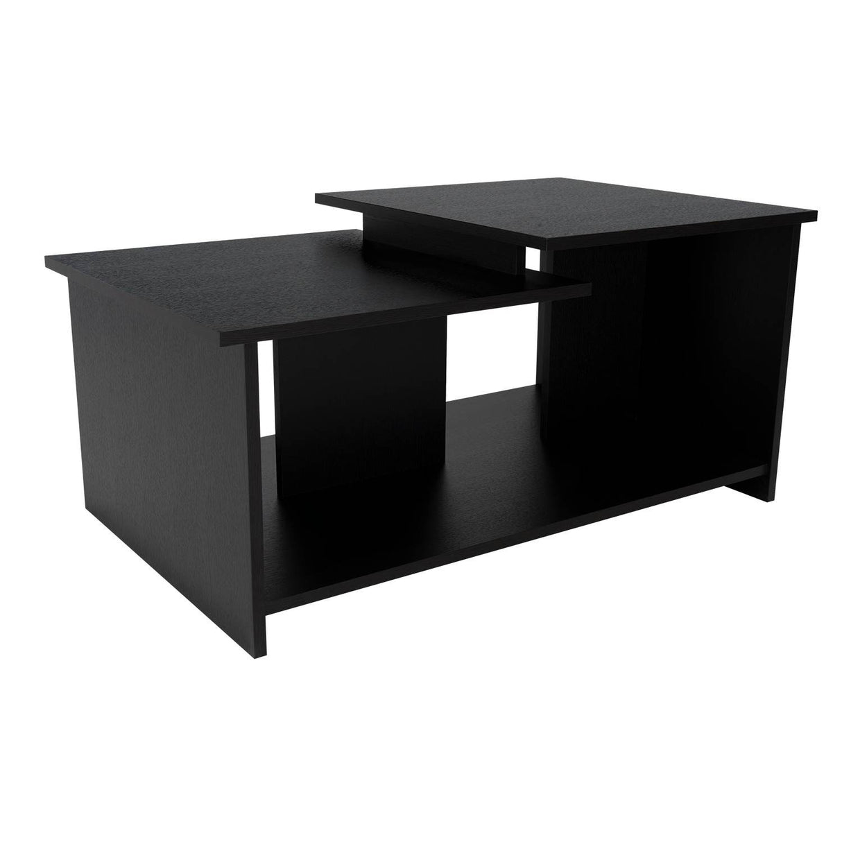 Mesa de Centro Wema Wengue 80x45.1cm Rectangular y con Compartimientos - Mesas | Bylmo
