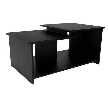 Mesa de Centro Wema Wengue 80x45.1cm Rectangular y con Compartimientos - Mesas | Bylmo