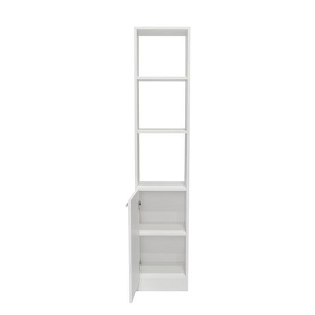 Optimizador de Baño Bath Blanco 33x162.2cm sin Cajones y con Dos Entrepaños - Gabinetes | Bylmo