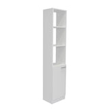 Optimizador de Baño Bath Blanco 33x162.2cm sin Cajones y con Dos Entrepaños - Gabinetes | Bylmo
