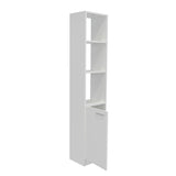 Optimizador de Baño Bath Blanco 33x162.2cm sin Cajones y con Dos Entrepaños - Gabinetes | Bylmo