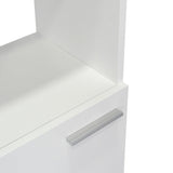Optimizador de Baño Bath Blanco 33x162.2cm sin Cajones y con Dos Entrepaños - Gabinetes | Bylmo
