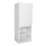 Gabinete de Baño Jules Blanco 30x80cm Rectangular sin Espejo y con Dos Entrepaños - Gabinetes | Bylmo