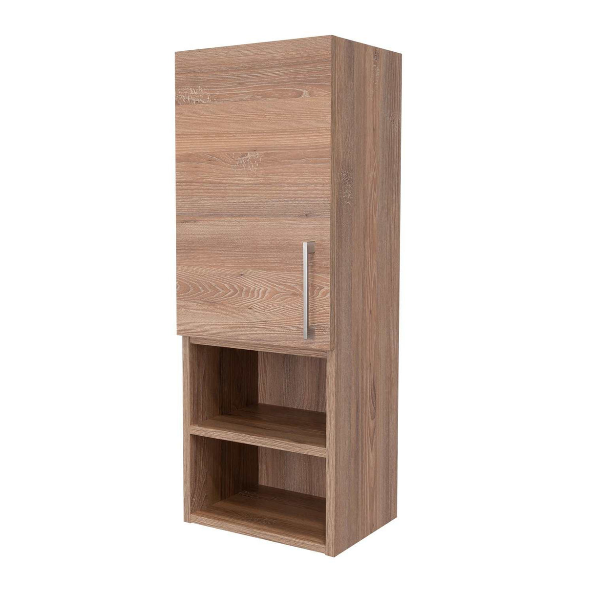 Gabinete de Baño Barcelona Miel 30x81.5cm Rectangular sin Espejo y con Dos Entrepaños - Gabinetes | Bylmo
