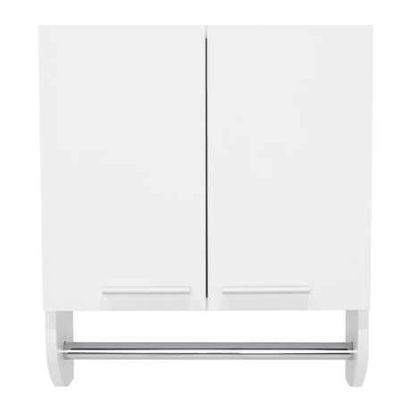 Gabinete de Baño Bath Blanco 50x45cm Cuadrado sin Espejo y con Dos Entrepaños - Gabinetes | Bylmo