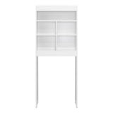 Optimizador de Baño Duo Blanco 63x160cm sin Cajones y con Tres Entrepaños - Gabinetes | Bylmo