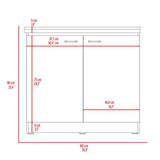 Mueble Inferior Napoles Wengue y Blanco 100x90cm con Mesón de Acero Inoxidable y con Pozuelo Lado Derecho - Cocinas | Bylmo