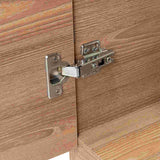 Mueble para Lavamanos Madrid Miel 40x88cm Individual con Lavamanos con Una Puerta - Gabinetes | Bylmo