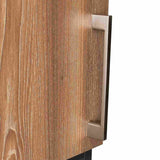 Gabinete de Baño Madrid Miel y Plomo 30x80cm Rectangular con Dos Entrepaños - Gabinetes | Bylmo