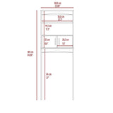 Mueble Malta Blanco 60 cm con Dos Puertas - Gabinetes | Bylmo