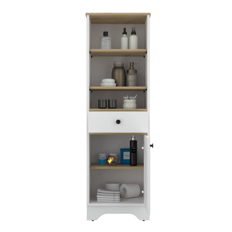 Estanteria para Baño St Cloud Duna 44x141.6cm con Tres Entrepaños y con Patas - Gabinetes | Bylmo