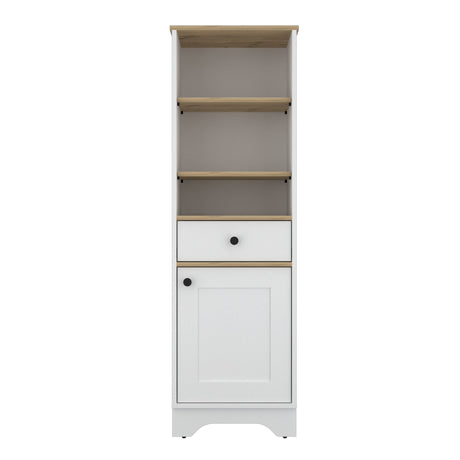 Estanteria para Baño St Cloud Duna 44x141.6cm con Tres Entrepaños y con Patas - Gabinetes | Bylmo