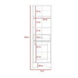 Estanteria para Baño St Cloud Duna 44x141.6cm con Tres Entrepaños y con Patas - Gabinetes | Bylmo