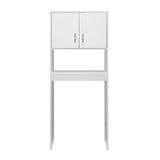 Ahorrador de Espacio para Baño Siena Blanco 63x160cm sin Cajones y con Un Entrepaño - Gabinetes | Bylmo