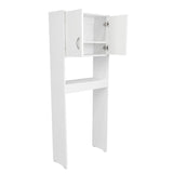 Ahorrador de Espacio para Baño Siena Blanco 63x160cm sin Cajones y con Un Entrepaño - Gabinetes | Bylmo