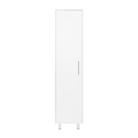 Mueble de Aseo Laska Blanco 40x180cm con Una Puerta - Muebles de Aseo y Ropas | Bylmo