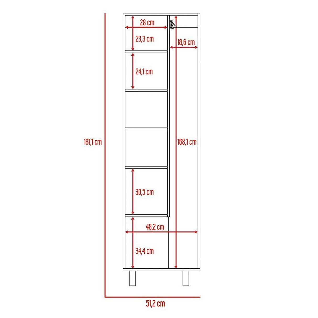 Mueble Aseo Nala Blanco - imagen 12