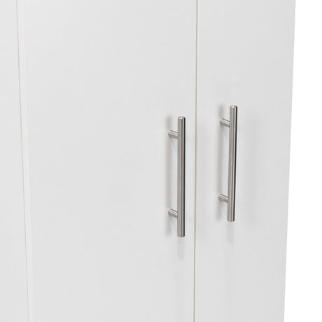 Mueble de Aseo Nala Blanco 51x181.1cm con Dos Puertas - Muebles Organizadores | Bylmo