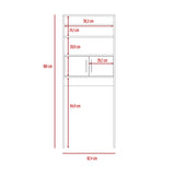 Optimizador de Baño Bath Blanco 60x60cm sin Cajones y con Un Entrepaño - Muebles para Baño | Bylmo