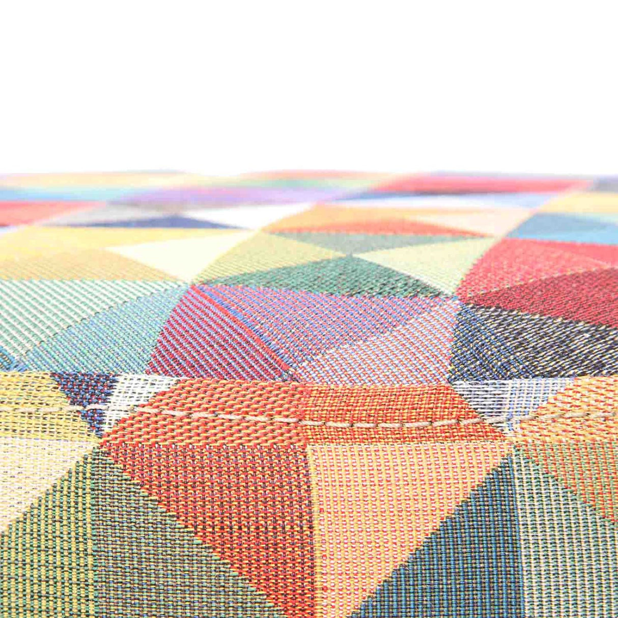 Puff Colors Multicolor 40x40cm de Un Puesto Redondo con Tapizado Liso - Sillas | Bylmo