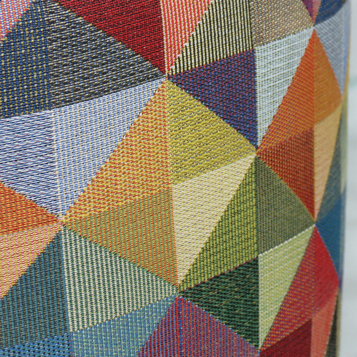 Puff Colors Multicolor 40x40cm de Un Puesto Redondo con Tapizado Liso - Sillas | Bylmo