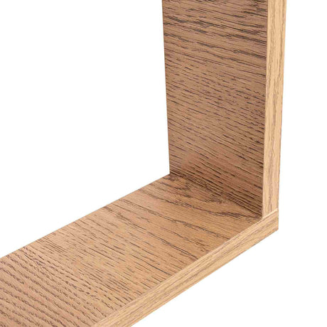 Set de 3 Repisas Eros Rovere 21x21cm Cuadrado con Un Entrepaño - Repisas y Percheros | Bylmo