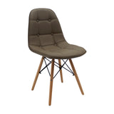 Silla 5 Cero Beige 39x83cm Asiento Cuadrado con Espaldar - Sillas y Butacos | Bylmo