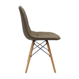 Silla 5 Cero Beige 39x83cm Asiento Cuadrado con Espaldar - Sillas y Butacos | Bylmo