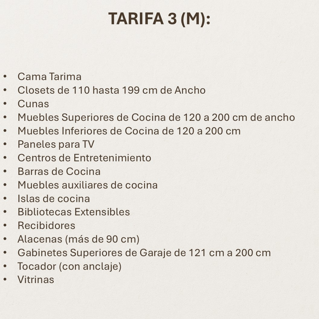 Servicio de armado profesional a domicilio