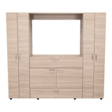 Closet Manila Z New Bardolino 198.4x179.9cm con Espacio para TV de 46 Pulgadas - CLOSETS | Bylmo